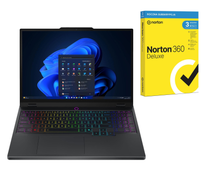 Laptop Lenovo Legion 5-15 Ryzen 7-260/16GB/512/Win11 RTX5050 OLED Zestaw